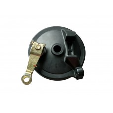 铝110卡槽后鼓刹 黑 16孔